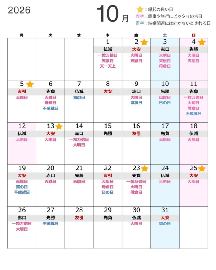 2026 年 2 月 今日 は 何 の 日 カレンダー