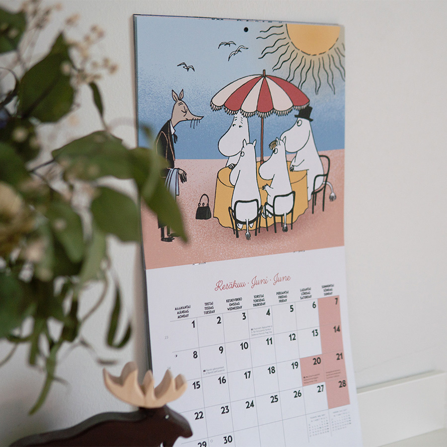 在庫限り50％Off】フィンランドで人気のムーミンカレンダー2026年版 | ムーミン カレンダー 2026