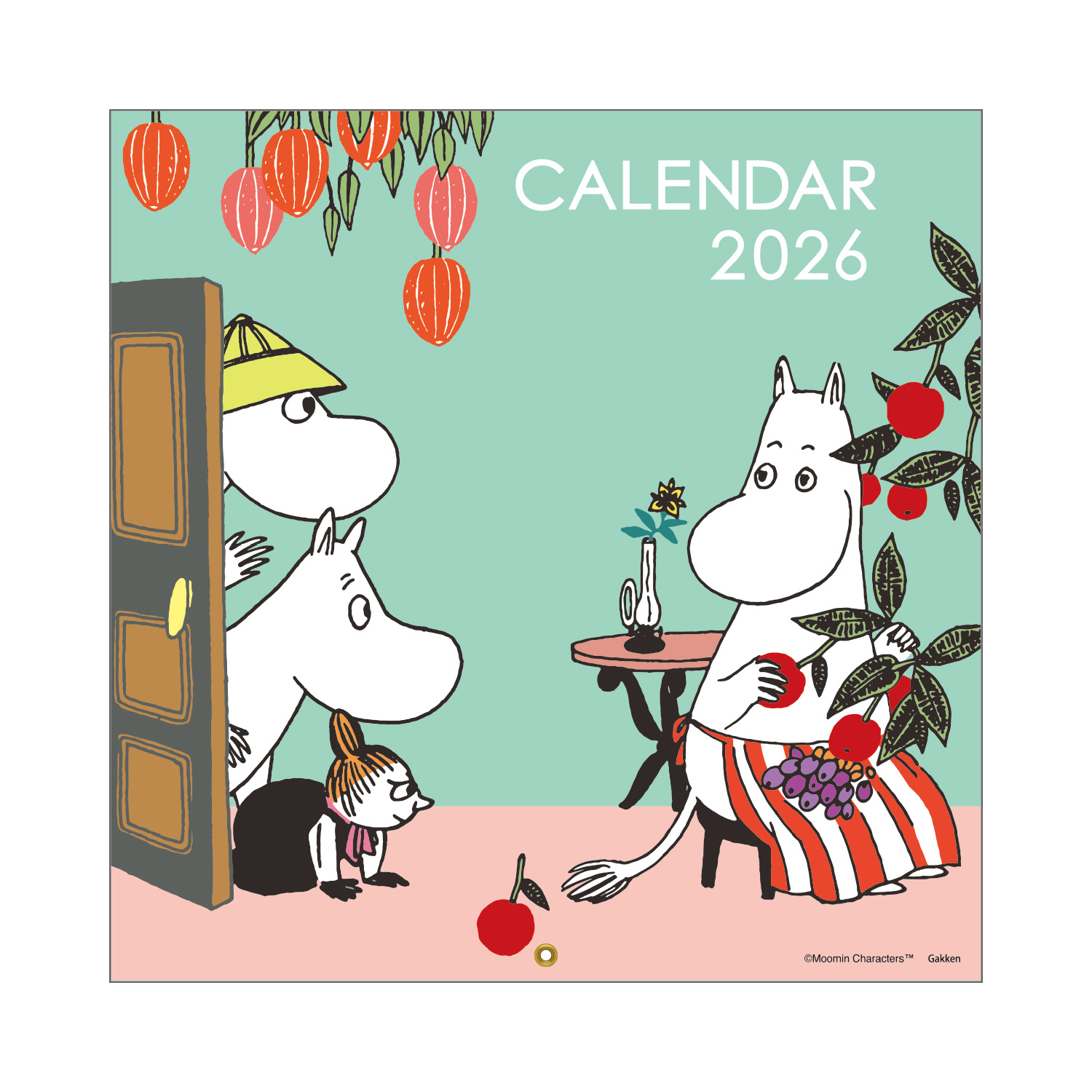 Moomin ムーミン スクエアカレンダー (2026年版) - 学研ステイフル | ムーミン カレンダー 2026